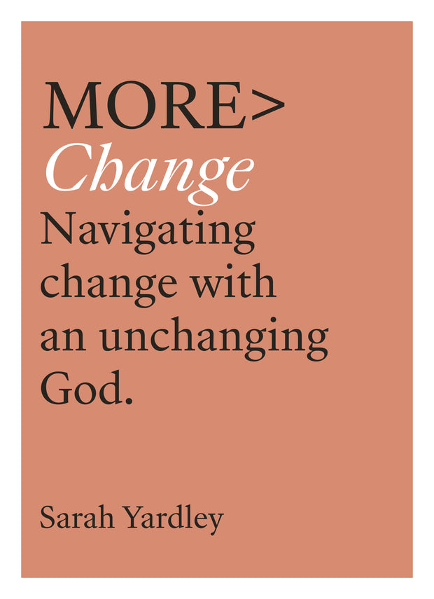 Cover image for More Change, isbn: 9780281084586