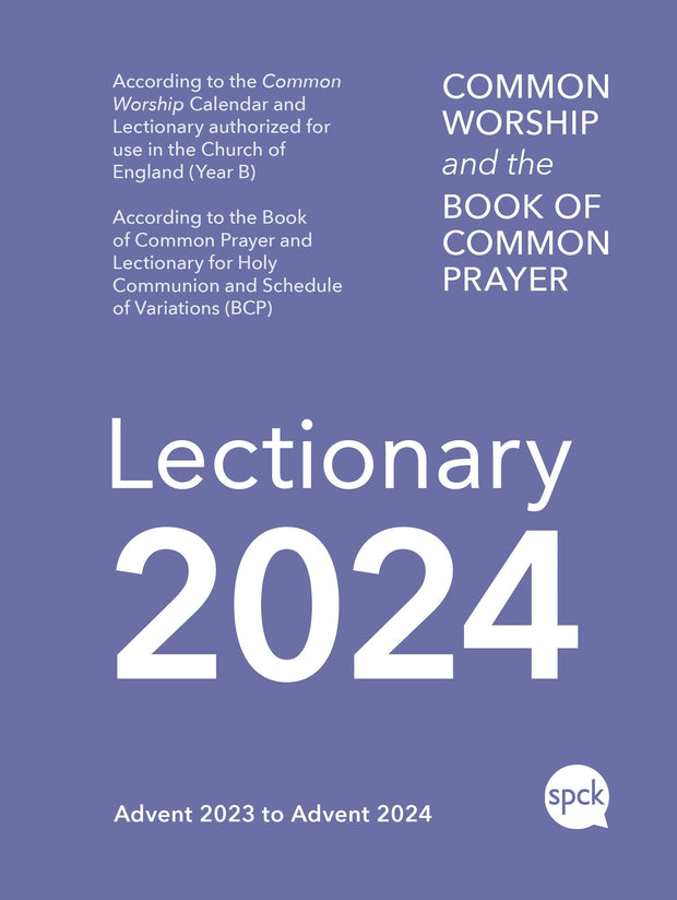Cover image for Common Worship Lectionary 2024, isbn: 9780281087983