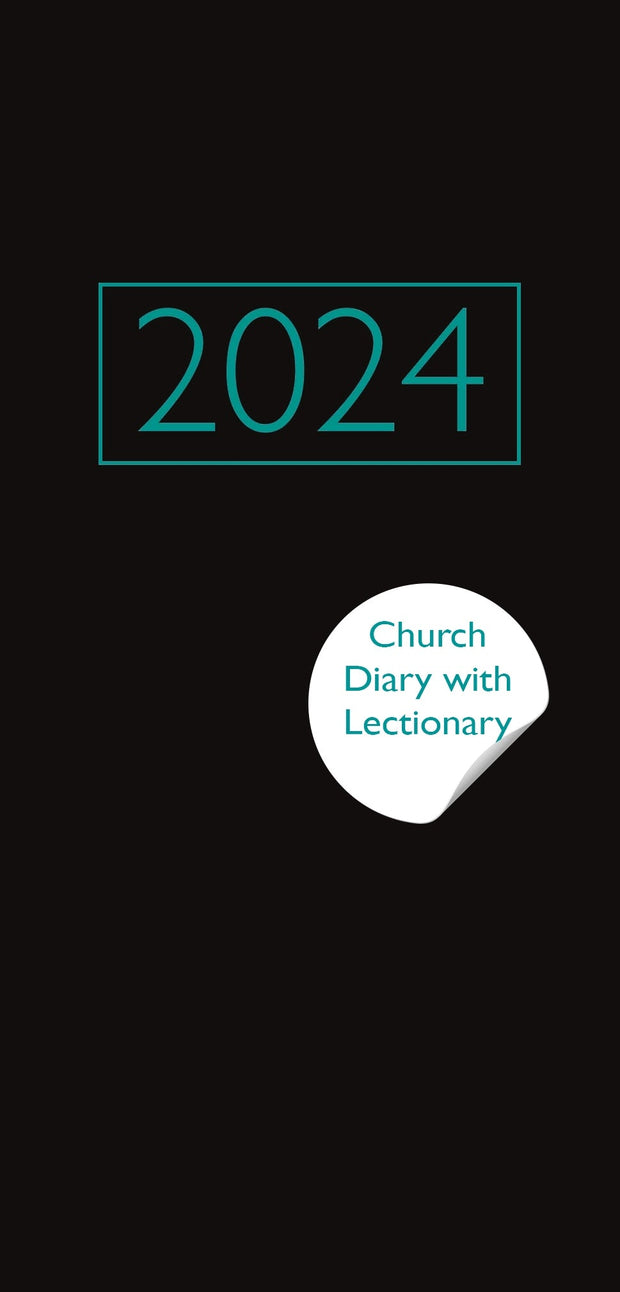 Cover image for Church Pocket Book and Diary 2024 Black with Lectionary, isbn: 9780281089581