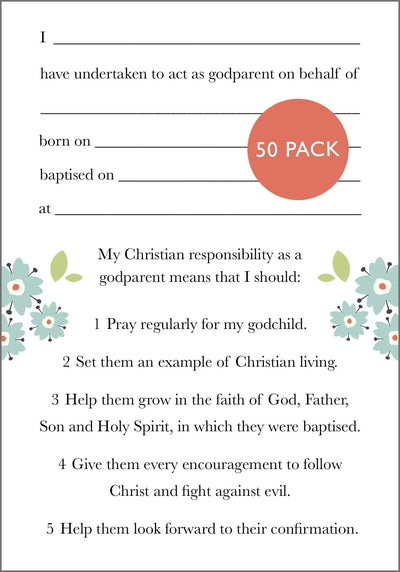 Cover image for Godparent card 2024, isbn: 9780281089963