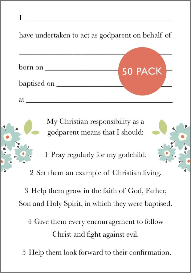 Cover image for Godparent card 2024, isbn: 9780281089963
