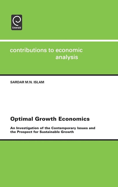 Book cover image for Optimal Growth Economics ISBN: 9780444508607