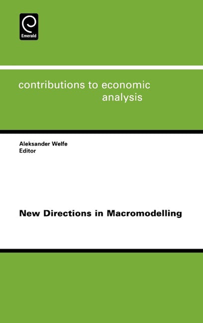 Book cover image for New Directions in Macromodelling ISBN: 9780444516336