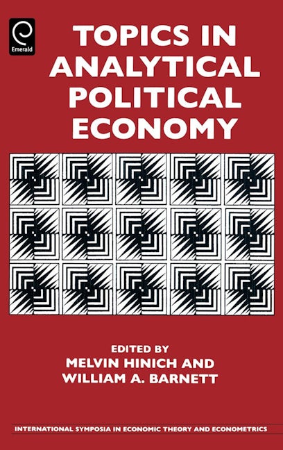 Book cover image for Topics in Analytical Political Economy ISBN: 9780444531377