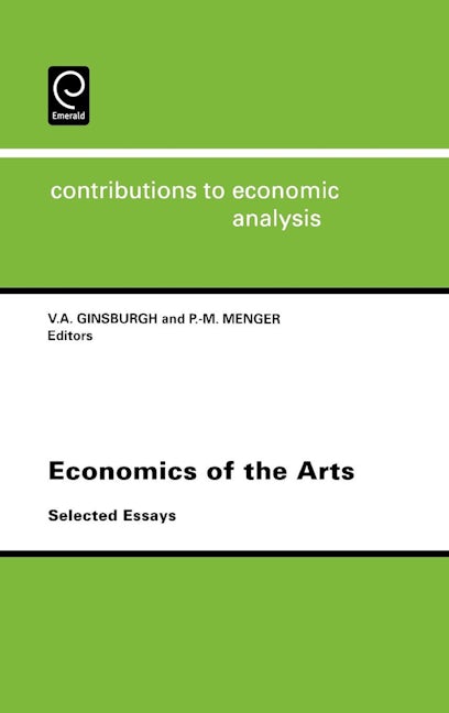 Book cover image for Economics of the Arts ISBN: 9780444824028