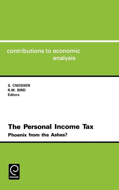 Book cover image for The Personal Income Tax ISBN: 9780444882882