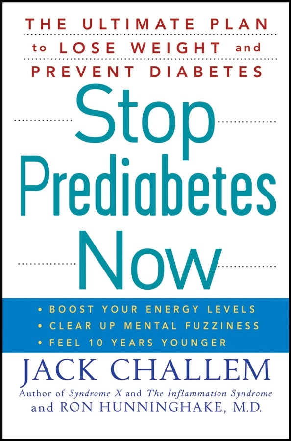 Book cover image for Stop Prediabetes Now ISBN: 9780470411636
