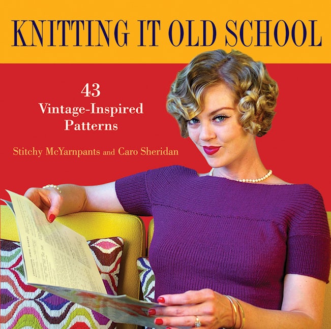 Book cover image for Knitting it Old School ISBN: 9780470524664