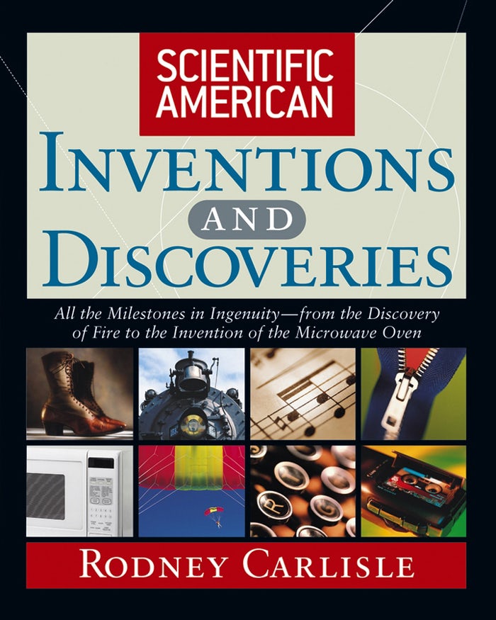 Book cover image for Scientific American Inventions and Discoveries ISBN: 9780471244103