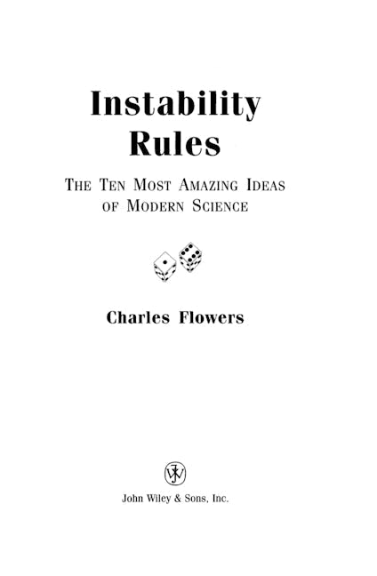 Book cover image for Instability Rules ISBN: 9780471380429