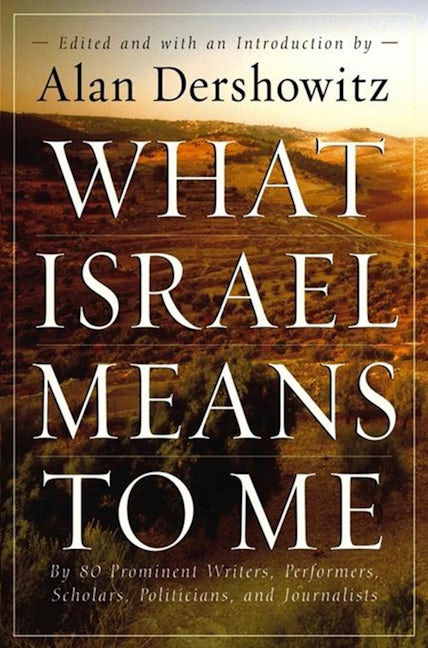 Book cover image for What Israel Means to Me ISBN: 9780471679004