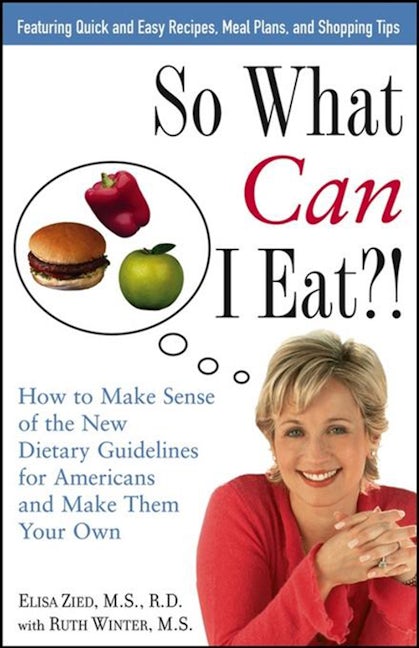 Book cover image for So What Can I Eat! ISBN: 9780471772019