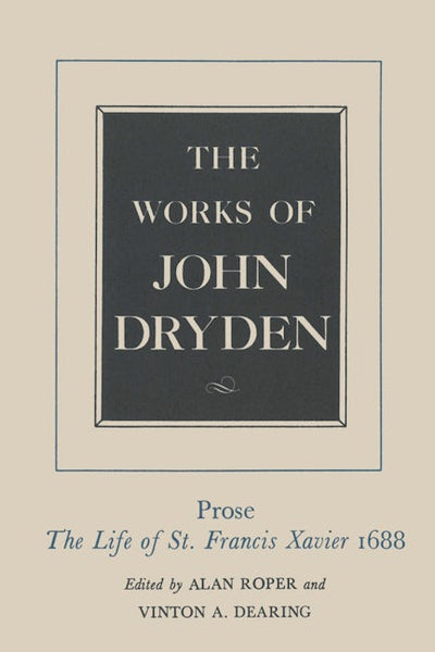 The Works of John Dryden, Volume XIX