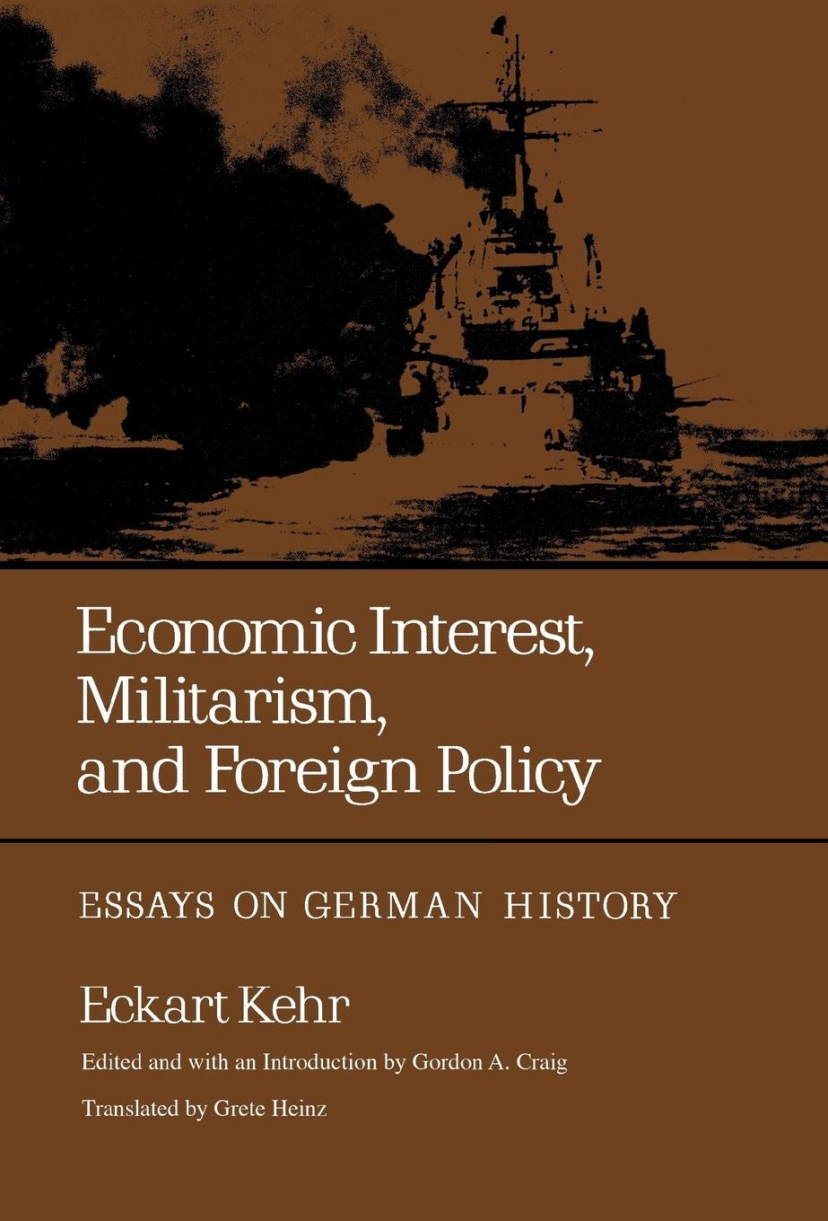 Book cover image for Economic Interest, Militarism, and Foreign Policy ISBN: 9780520028807