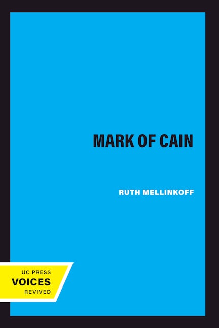 Book cover image for The Mark of Cain ISBN: 9780520039698