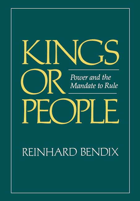 Book cover image for Kings or People ISBN: 9780520040908