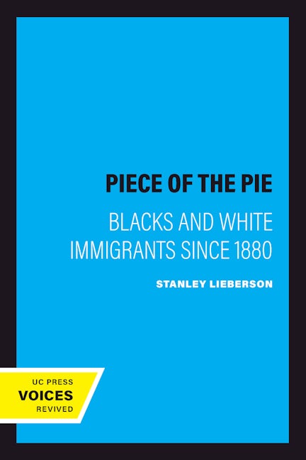 Book cover image for A Piece of the Pie ISBN: 9780520043626