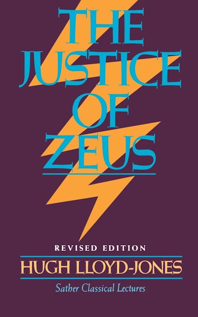 Book cover image for Justice of Zeus ISBN: 9780520046887