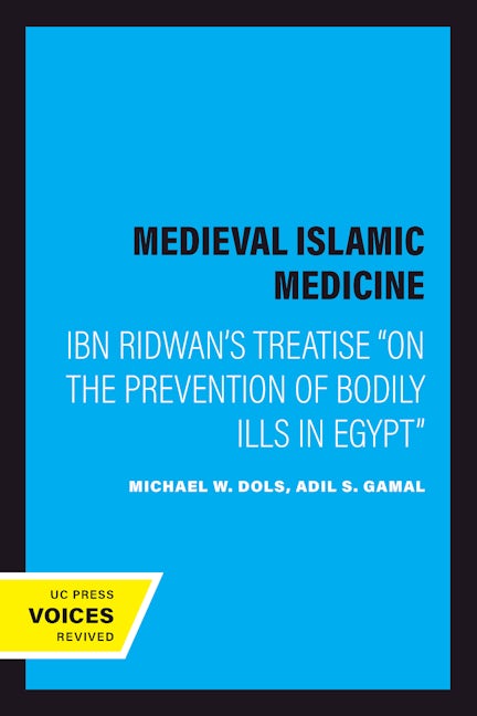 Book cover image for Medieval Islamic Medicine ISBN: 9780520048362