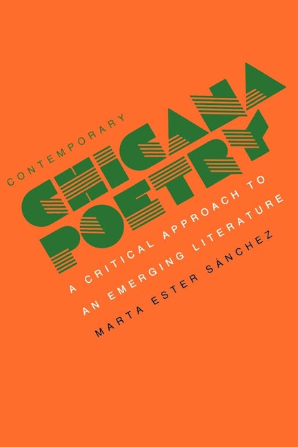 Book cover image for Contemporary Chicana Poetry ISBN: 9780520058880