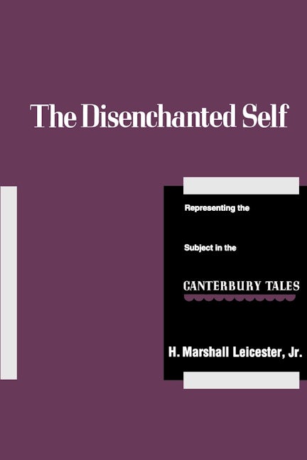 Book cover image for The Disenchanted Self ISBN: 9780520068339
