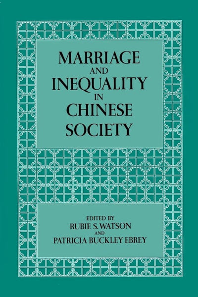 Marriage and Inequality in Chinese Society
