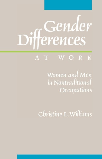 Cover image for Gender Differences at Work ISBN 9780520911277