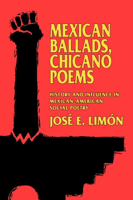 Cover image for Mexican Ballads, Chicano Poems ISBN 9780520911871