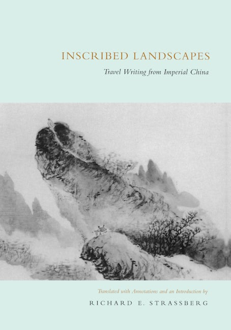 Book cover image for Inscribed Landscapes ISBN: 9780520085800