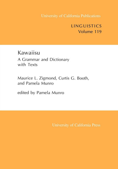 Cover image for Kawaiisu, isbn: 9780520097476