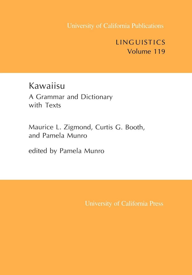 Cover image for Kawaiisu, isbn: 9780520097476