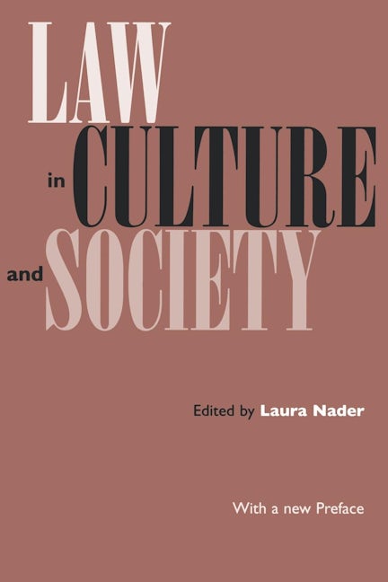 Book cover image for Law in Culture and Society ISBN: 9780520208339