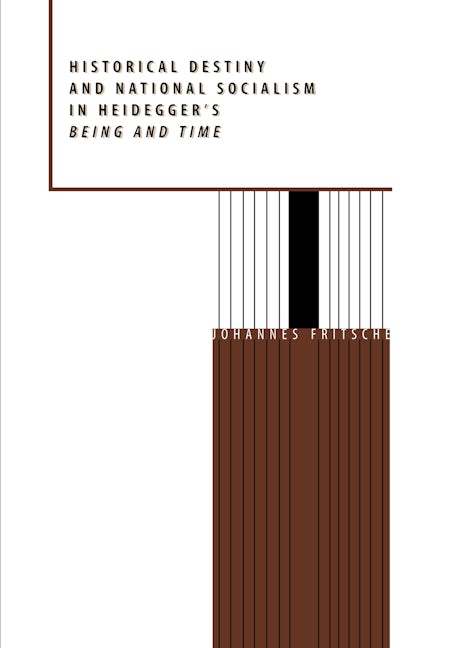 Book cover image for Historical Destiny and National Socialism in Heidegger's Being and Time ISBN: 9780520210028