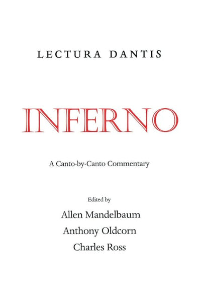 Lectura Dantis, Inferno