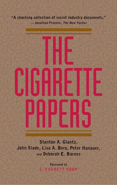 Book cover image for The Cigarette Papers ISBN: 9780520213722