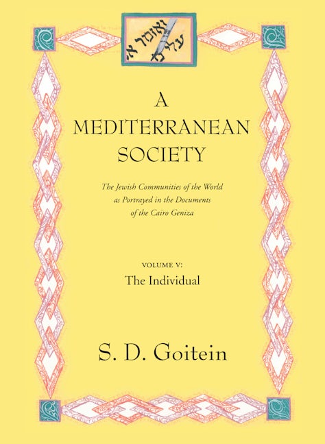 Book cover image for A Mediterranean Society, Volume V ISBN: 9780520221628