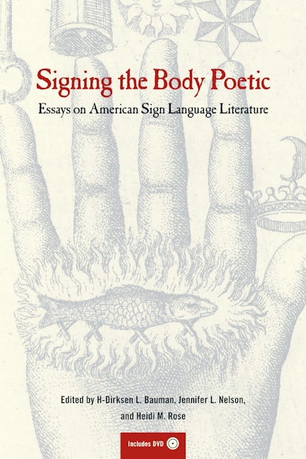 Cover image for Signing the Body Poetic ISBN 9780520935914