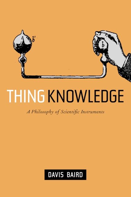 Cover image for Thing Knowledge ISBN 9780520928206