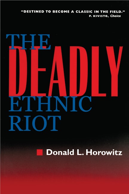 Book cover image for The Deadly Ethnic Riot ISBN: 9780520236424