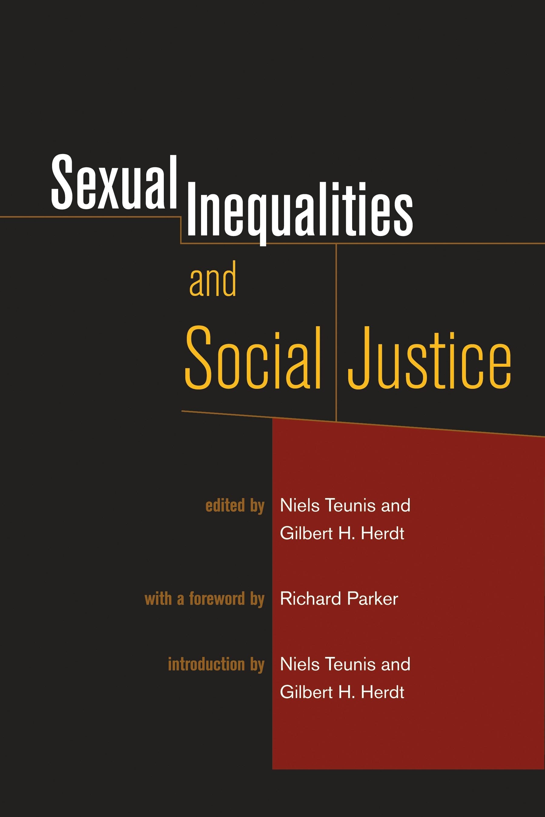 Book cover image for Sexual Inequalities and Social Justice ISBN: 9780520246157