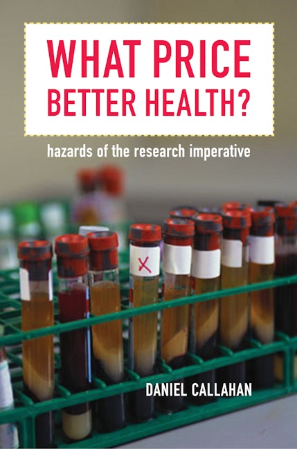 Cover image for What Price Better Health? ISBN 9780520939233