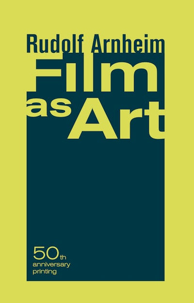 Film as Art, 50th Anniversary Printing