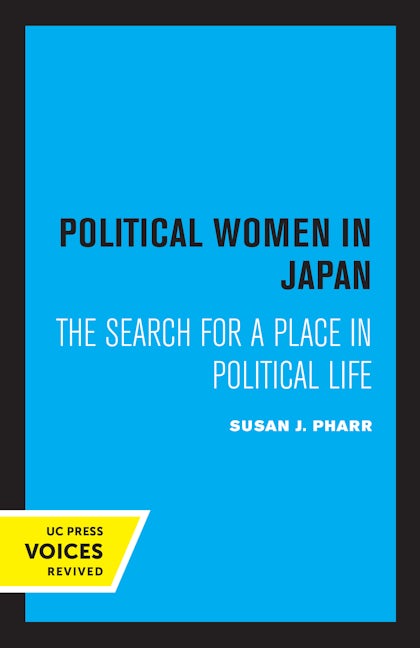 Book cover image for Political Women in Japan ISBN: 9780520302532