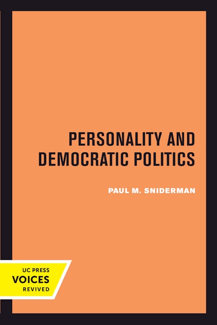 Personality and Democratic Politics