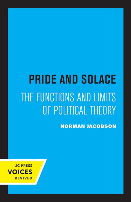 Book cover image for Pride and Solace ISBN: 9780520304949