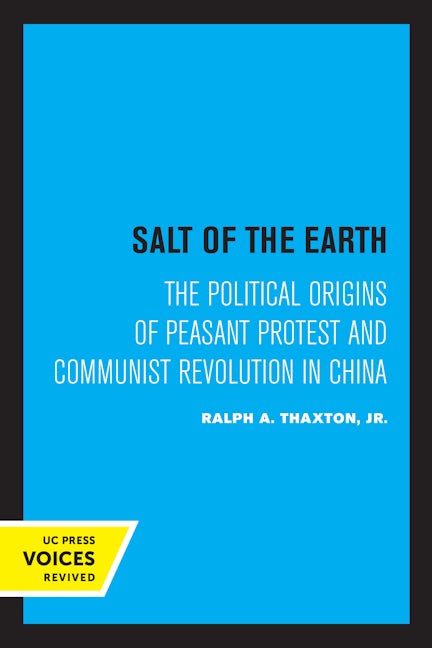 Book cover image for Salt of the Earth ISBN: 9780520306776