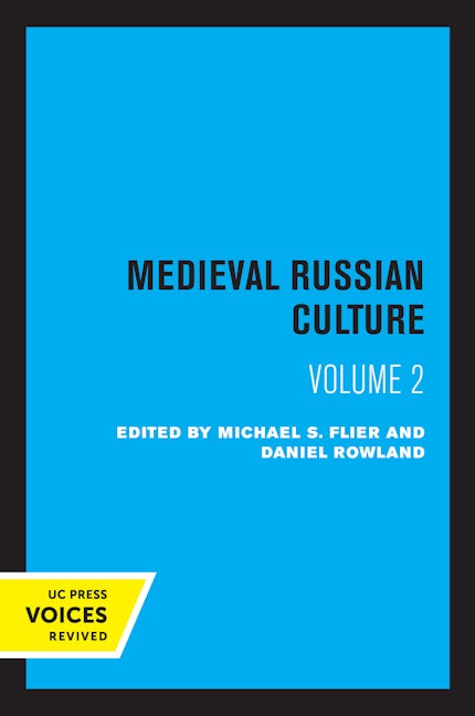 Book cover image for Medieval Russian Culture, Volume II ISBN: 9780520308114