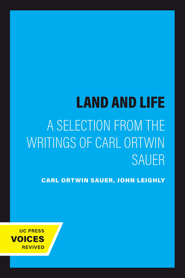 Cover image for Land and Life, isbn: 9780520309135