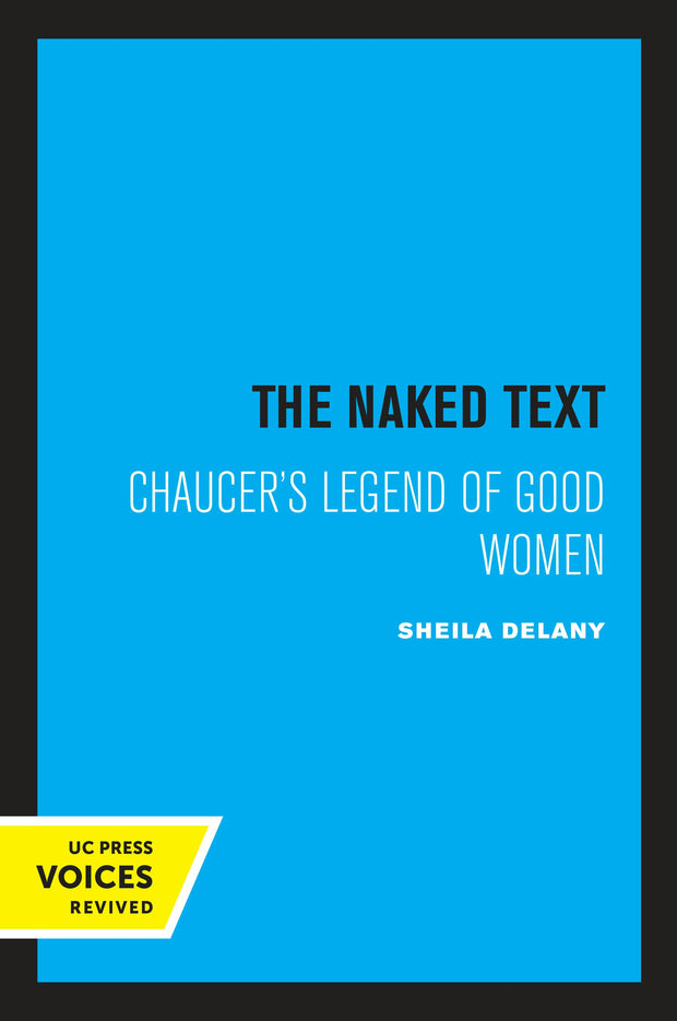 Cover image for The Naked Text, isbn: 9780520309791