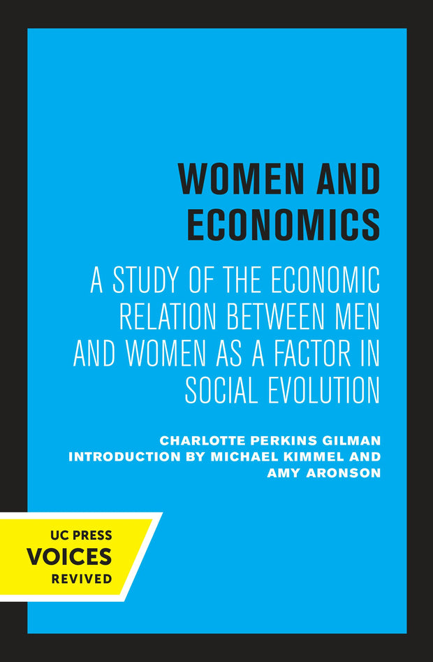 Cover image for Women and Economics, isbn: 9780520310162